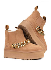 UGG personalizzati con catena oro