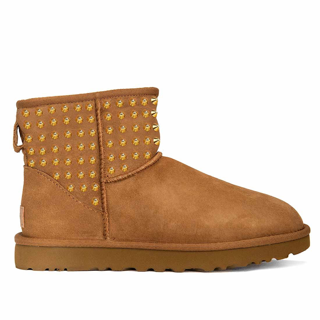 UGG mini classic con borchie oro