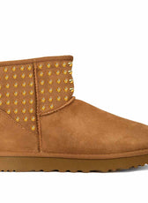 UGG mini classic con borchie oro