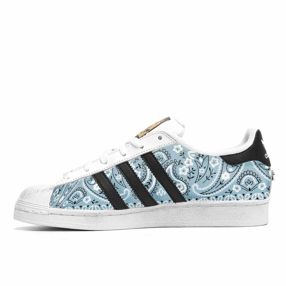 Adidas Superstar con Bandane Azzurro Pastello - Outlet