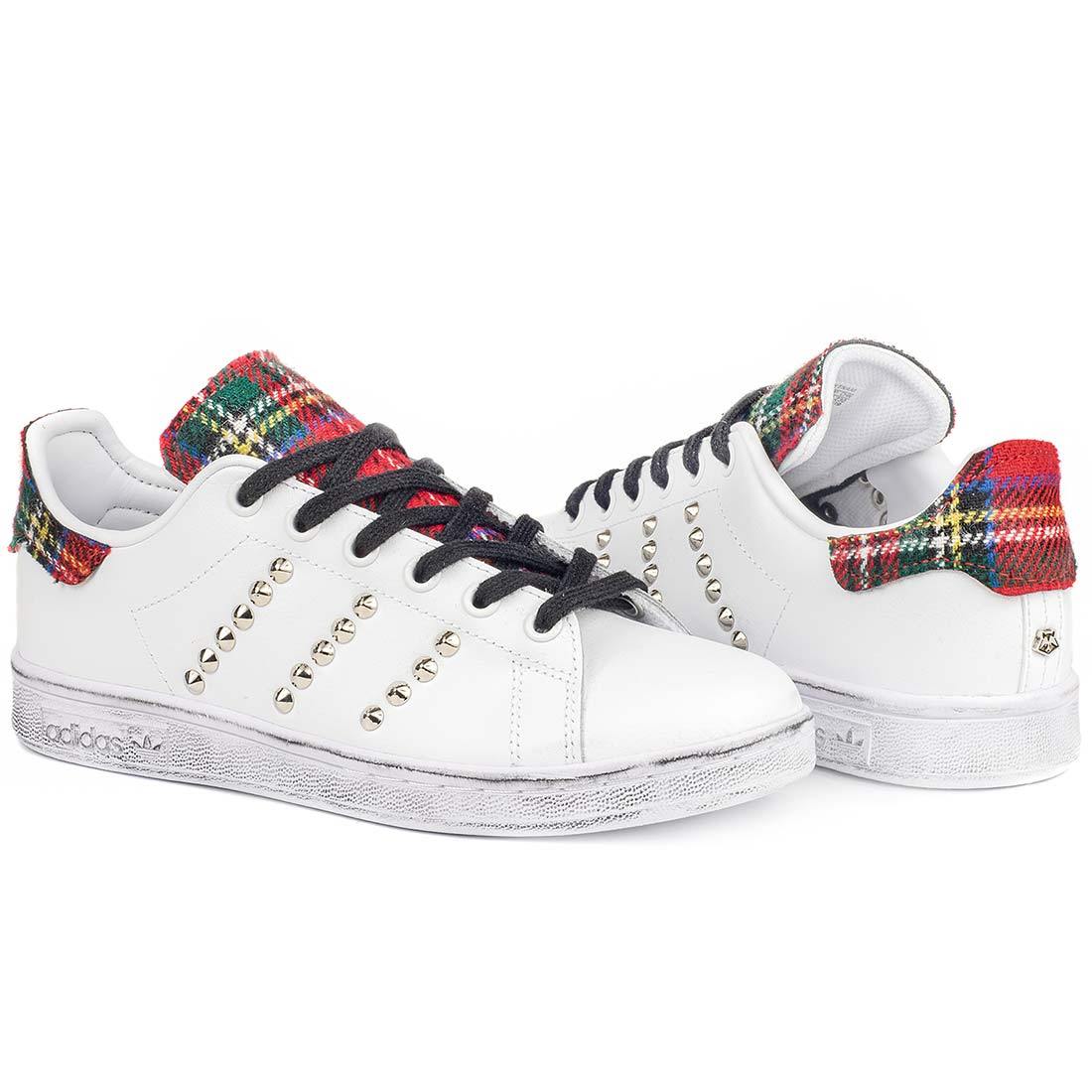 Adidas Stan Smith Tartan Scozzese - Outlet