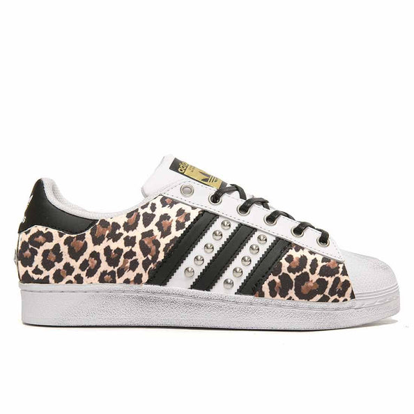 adidas superstar leopardate