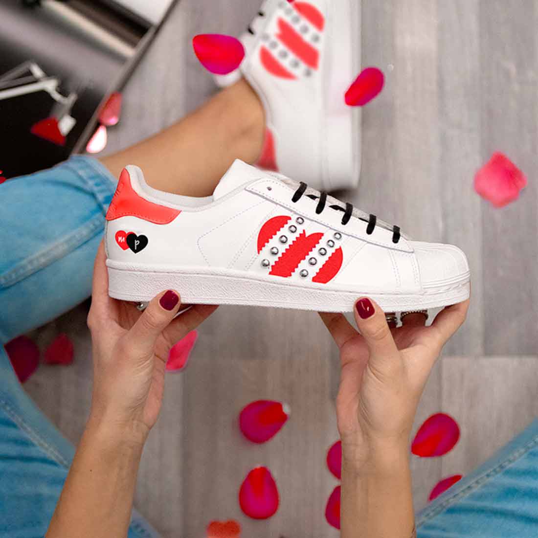 Adidas Superstar Cuori - Edizione Limitata - Outlet