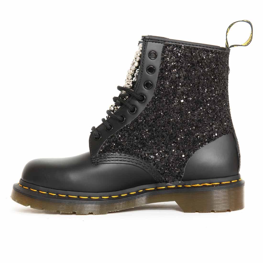 Personalizzazione Dr Martens con Strass e Glitter Nero - Outlet