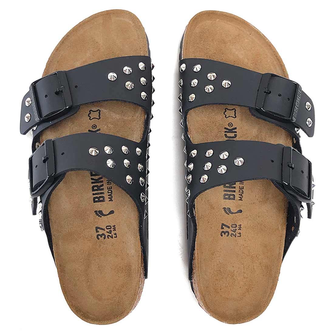 Personalizzazione Birkenstock Arizona Nere con Borchie - Outlet