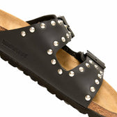 Personalizzazione Birkenstock Arizona con Borchie a cuneo - Nere - Outlet