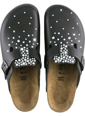 birkenstock boston nere con swarovski