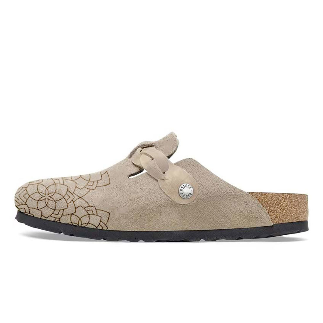 birkenstock boston taupe con mandala