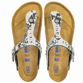 Personalizzazione Birkenstock Gizeh Pitonate con Borchie a Piramide - Outlet