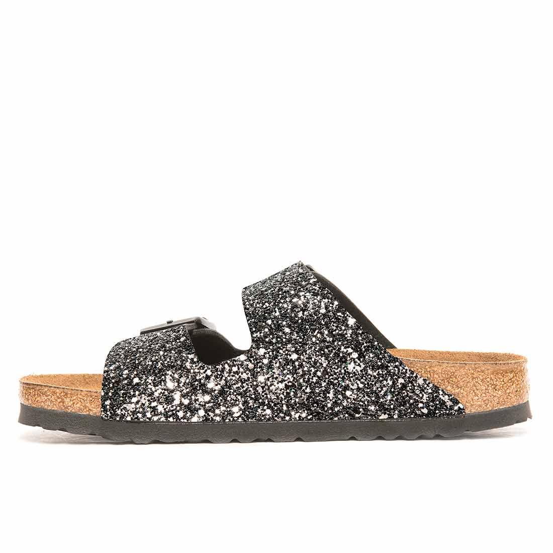 Personalizzazione Birkenstock Arizona Glitter Nero - Outlet