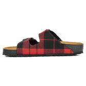 Personalizzazione Birkenstock Arizona Tartan scozzese - Rosso - Outlet