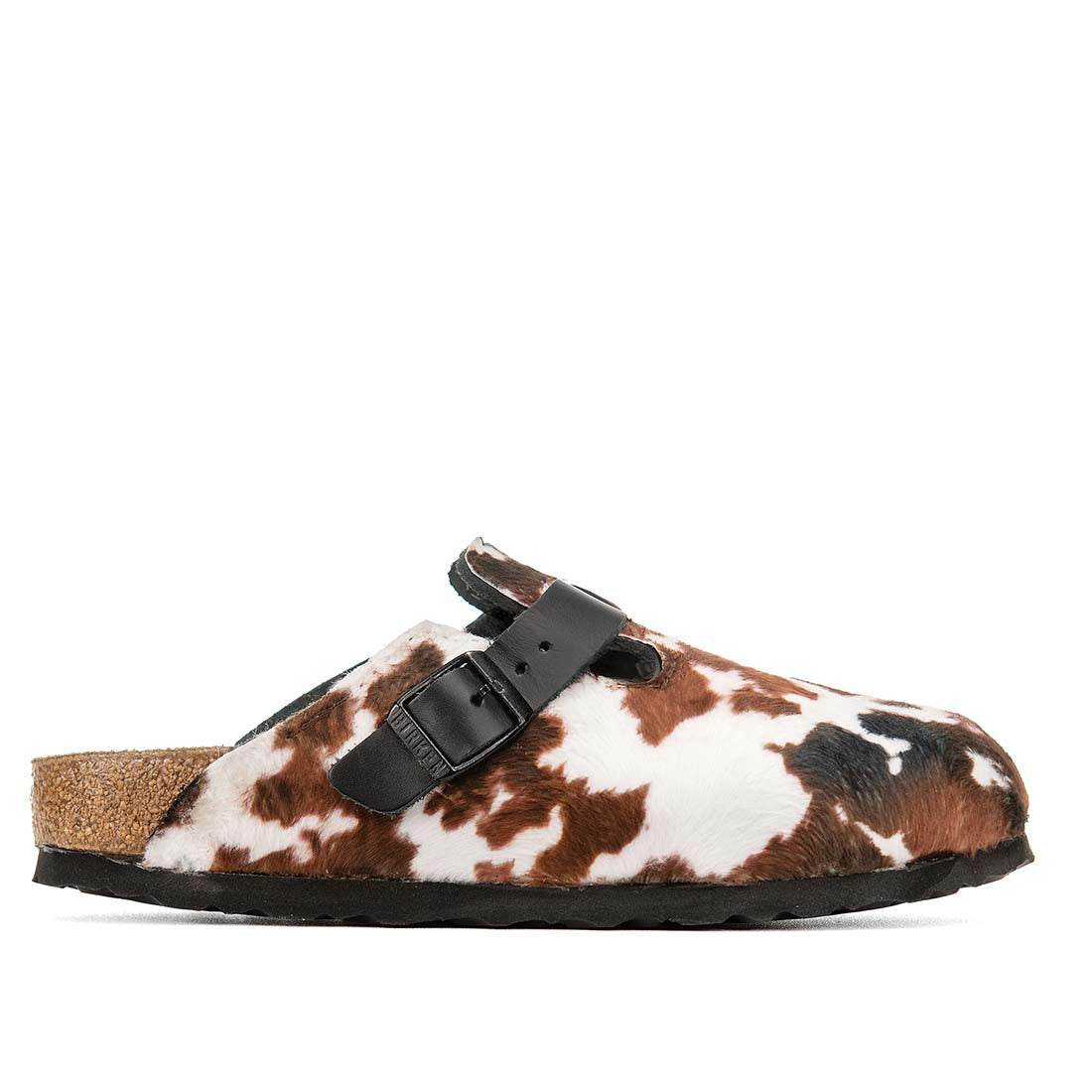 boston nere stile country con tessuto cow
