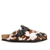 boston nere stile country con tessuto cow