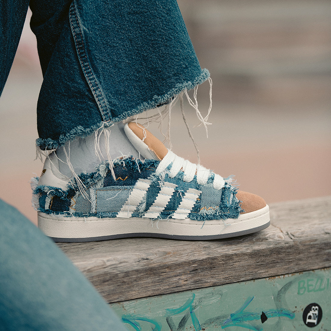 Adidas Campus Marroni - Denim Jeans - Outlet