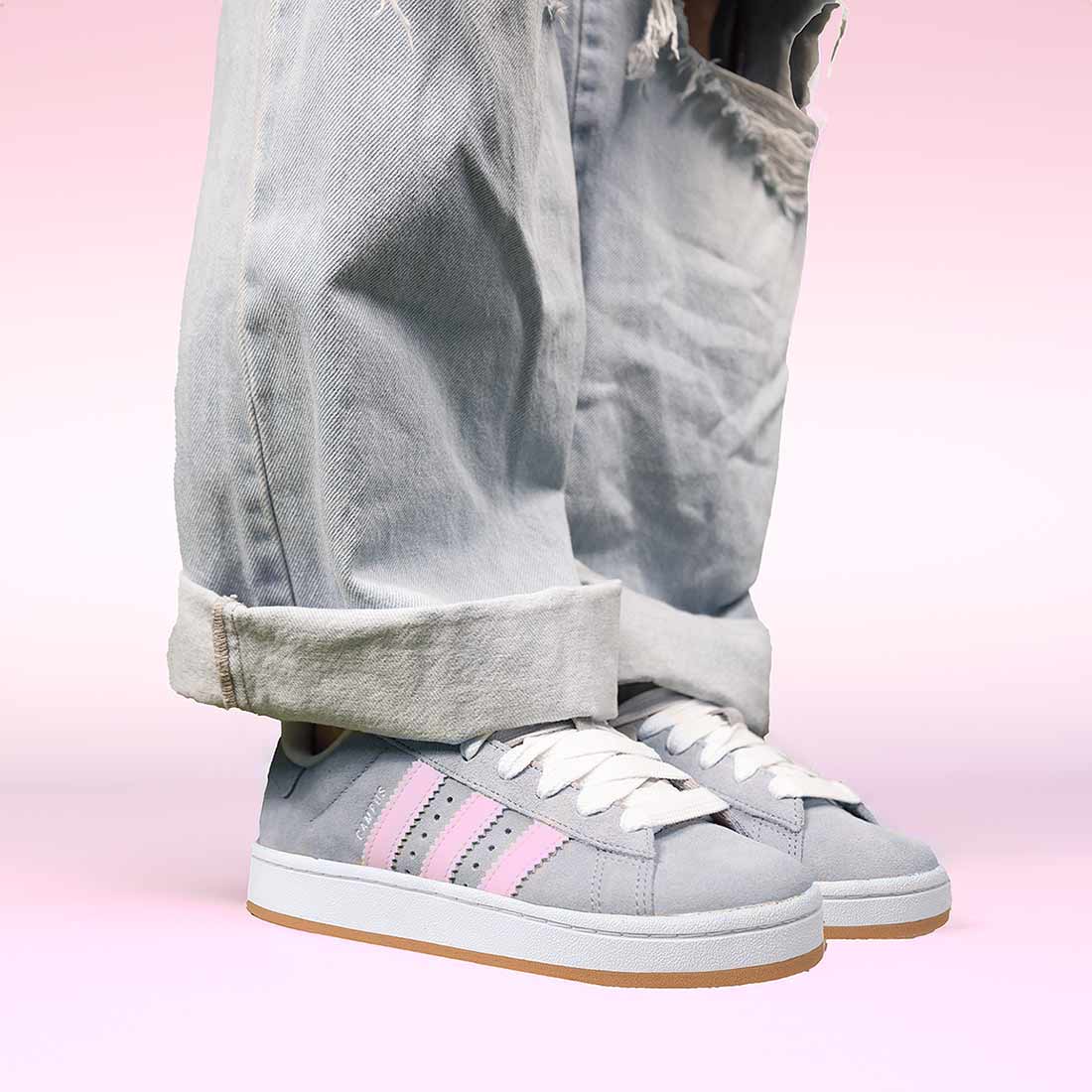 Adidas Campus Grigio e Rosa Spedizione GRATIS 24h Racoon Lab