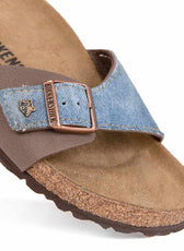 Personalizzazione Birkenstock Madrid Mocca e Denim - Outlet