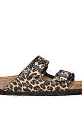 ciabatte birkenstock animalier leopardo