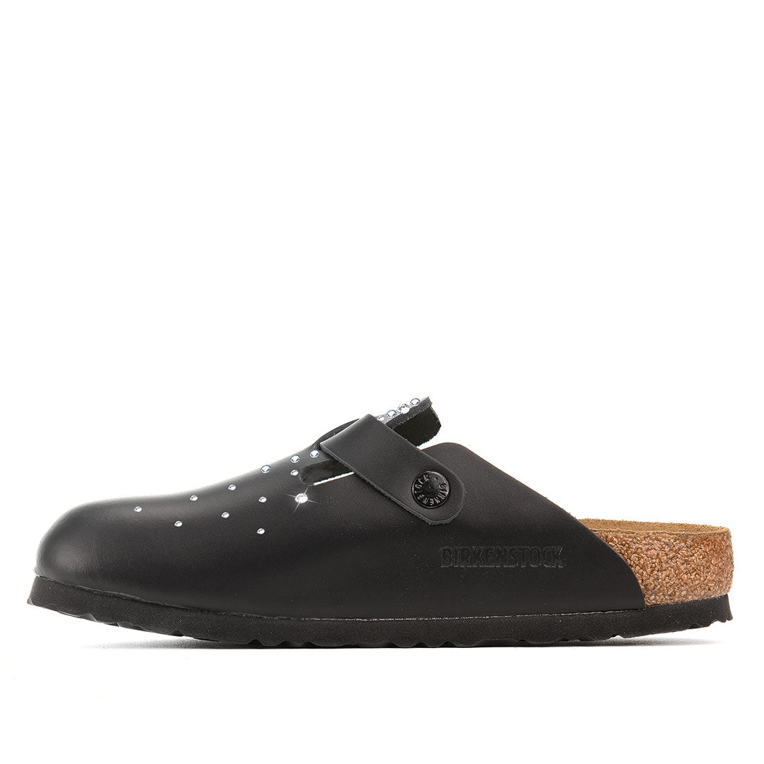 ciabatte boston nere con strass