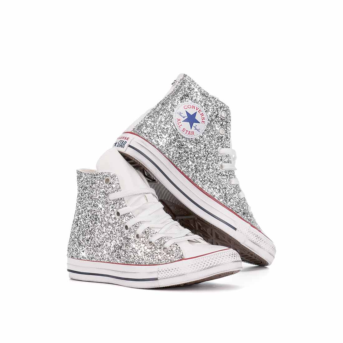 Converse Personalizzate Converse Bianche Con Stelle Converse