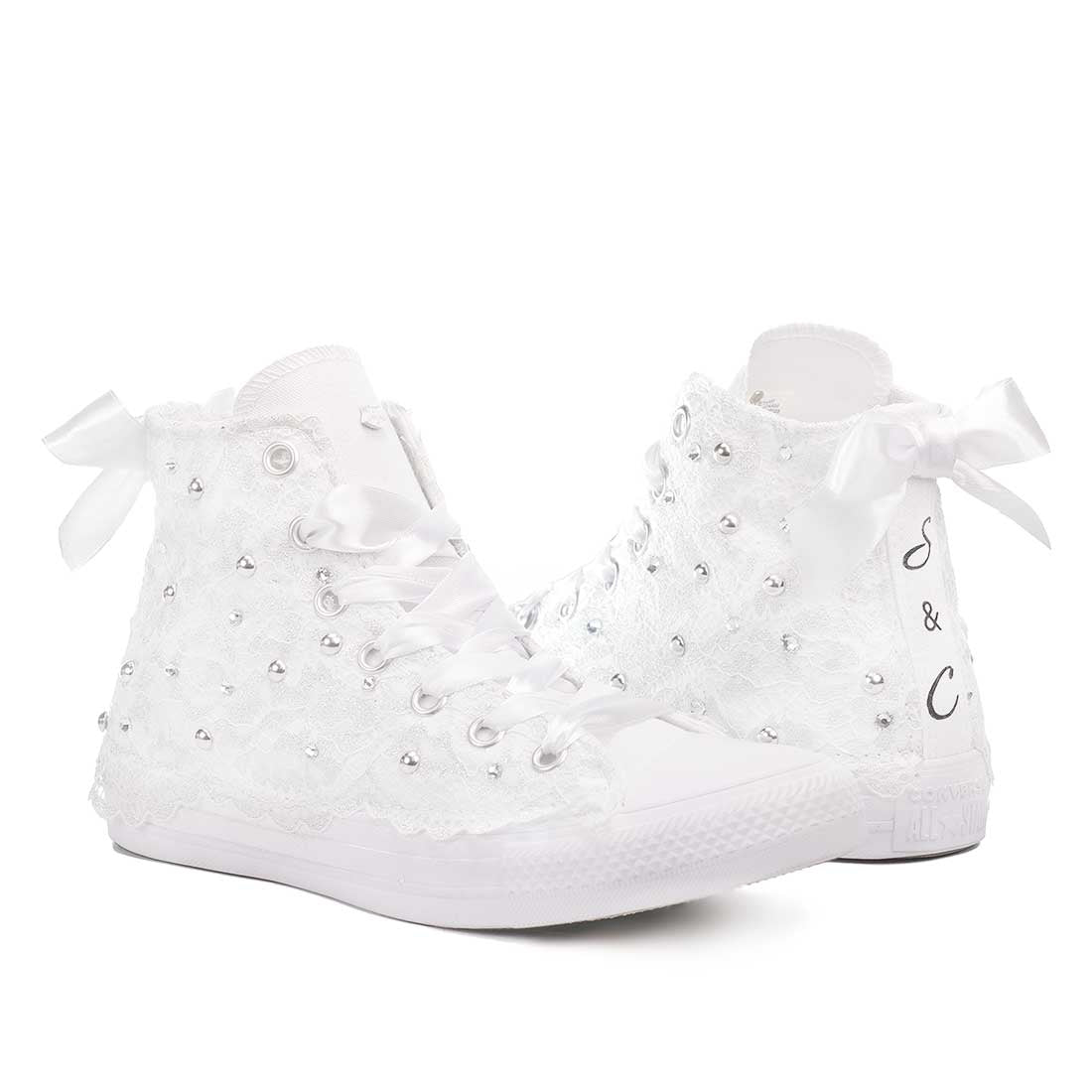 Converse All Star da Sposa in Pizzo Spedizione in 24h GRATIS