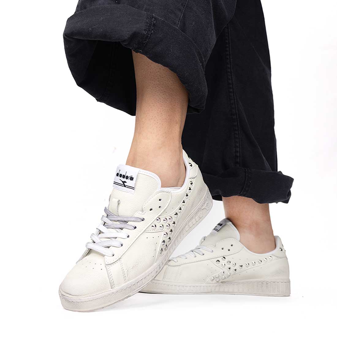 Diadora Game Low con Borchiette - Outlet