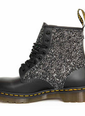 dottor martens con brillantini grigio