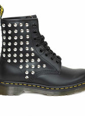 dr martens con borchiette cromate personalizzati Racoon-lab