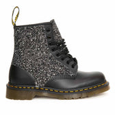 dr martens con glitter grigio