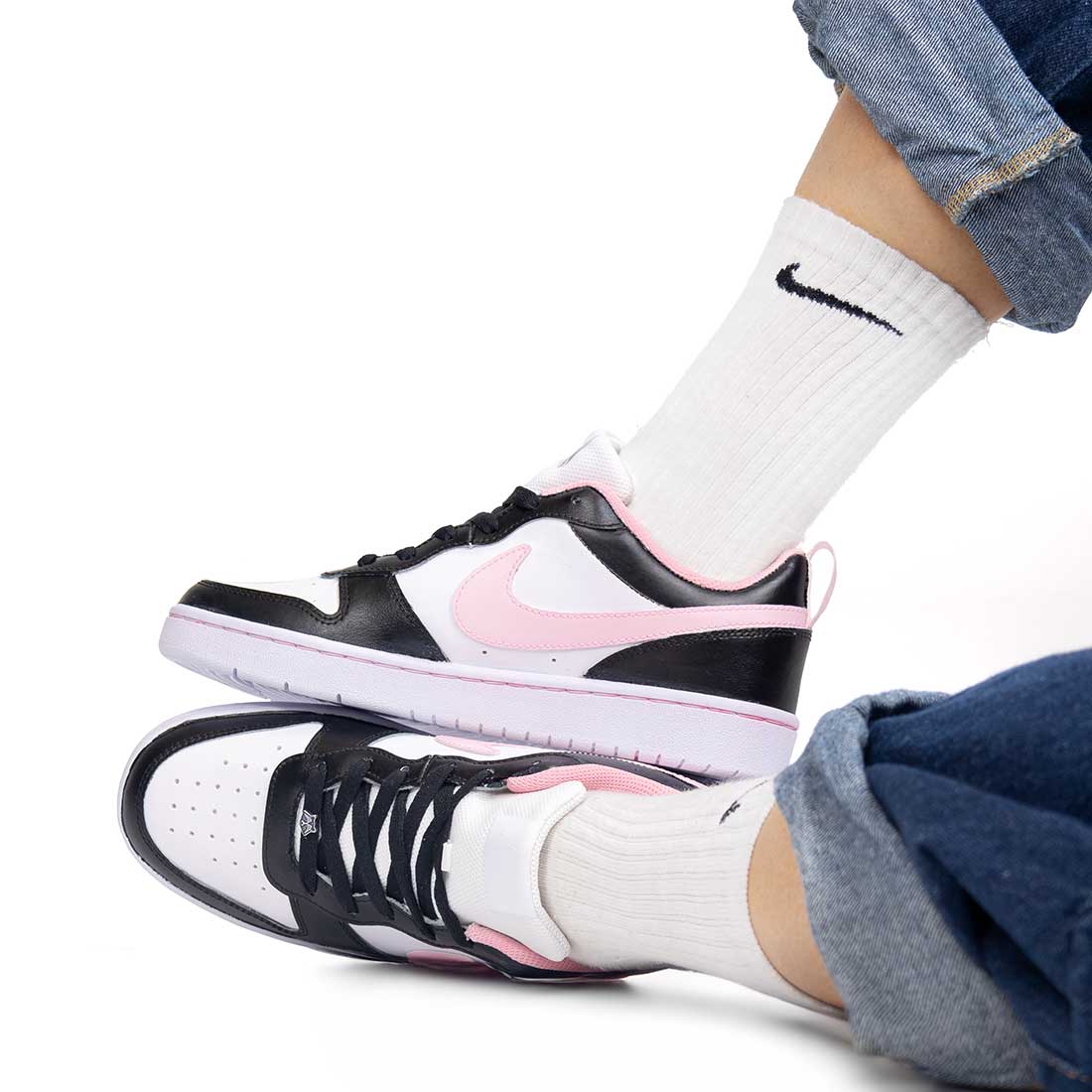 Nike Court - Colori Rosa e Nero - Outlet