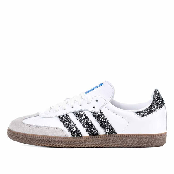 Samba con brillantini neri luccicosi