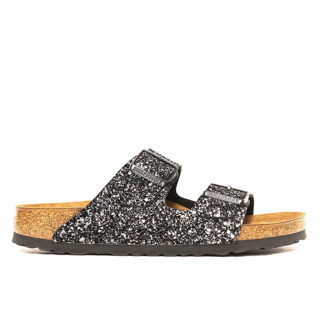 Personalizzazione Birkenstock Arizona Glitter Nero - Outlet