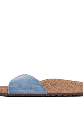 Personalizzazione Birkenstock Madrid Mocca e Denim - Outlet
