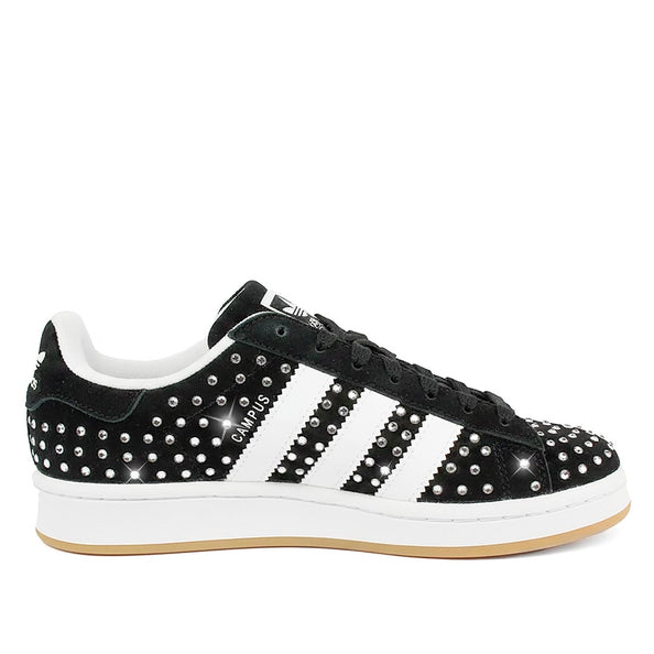 scarpe adidas nere campus con brillanti