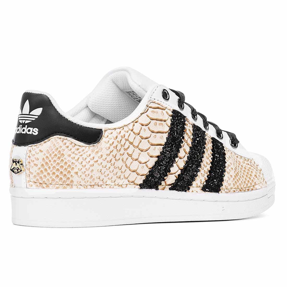 Adidas Superstar Pitonate Nocciola - Outlet