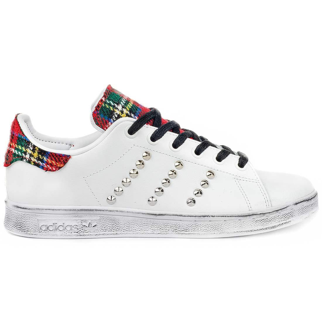 Adidas Stan Smith Tartan Scozzese - Outlet