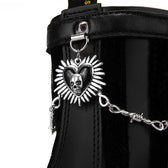 Personalizzazione Dr. Martens 1460 Goth Teschi e Croci - Outlet