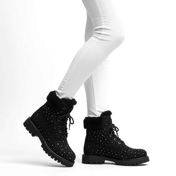 timberla nere con strass