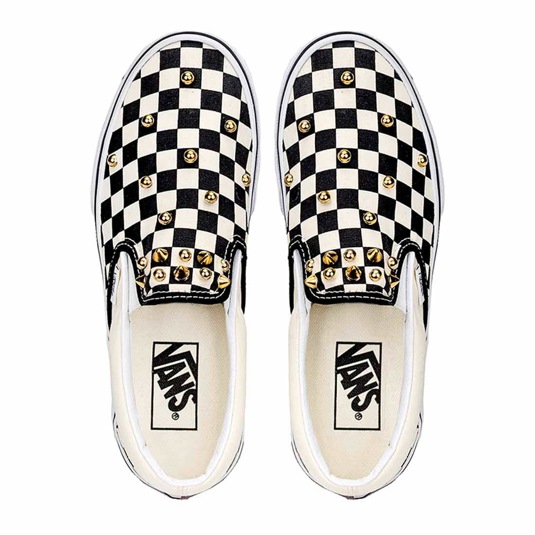Vans Slip-On con Borchie Oro | Spedizione 24h GRATIS – Racoon Lab