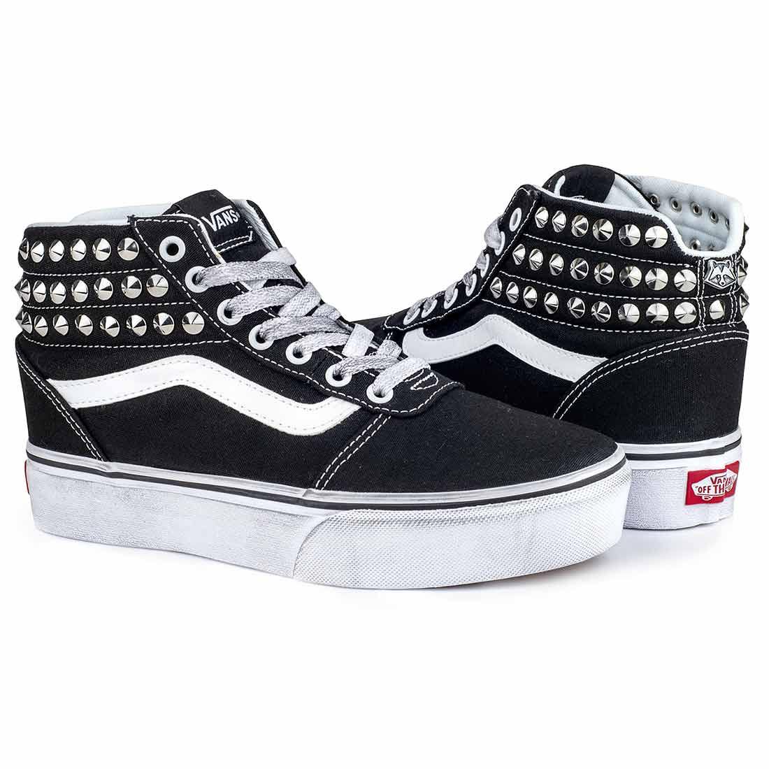 Vans Alte con Borchie - Outlet
