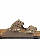 ciabatte birkenstock personalizzate con borchie arizona