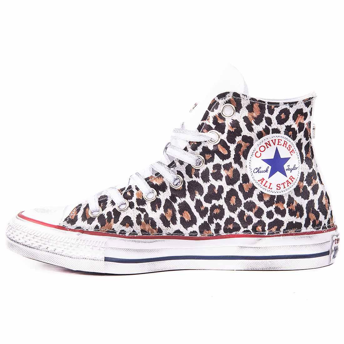 Converse-Personalizzate-Leopardate-All-Star-Alte-Animalier-Maculate-Racoon-LAB