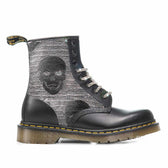 Dr. Martens con teschi e strass brillanti