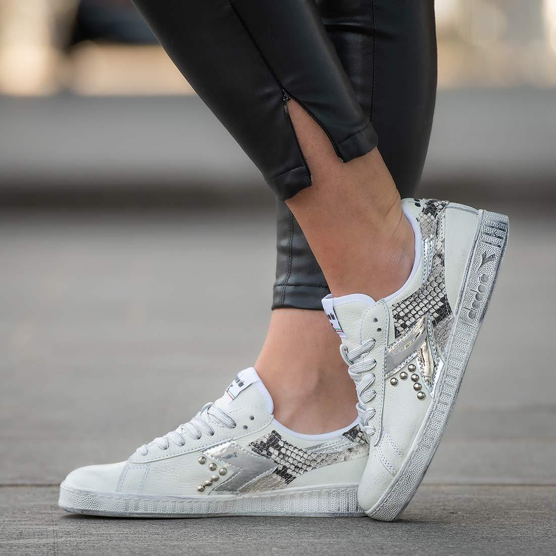 Sneakers Bianche Outfit Scarpe Diadora Diadora Game High Con