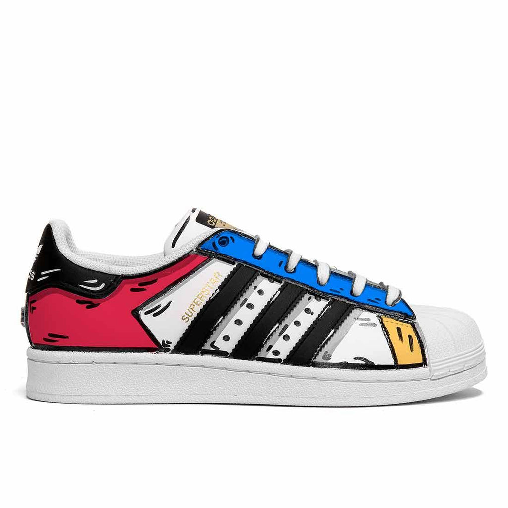 Adidas superstar gialle e nere Clearance
