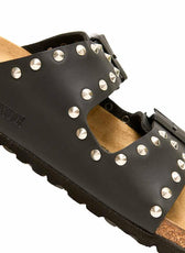 Birkenstock Arizona Nere borchiate 