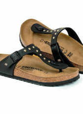birkenstock borchiate gizeh nere