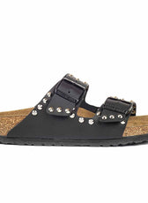 birkenstock custom arizona con borchie argento