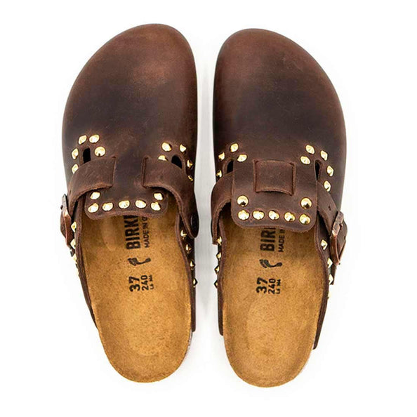birkenstock personalizzate borchiate oro
