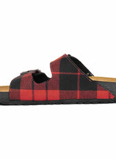 birkenstock personalizzate in tartan scozzese