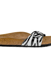 ciabatte birkenstock madrid personalizzate animalier zebrate